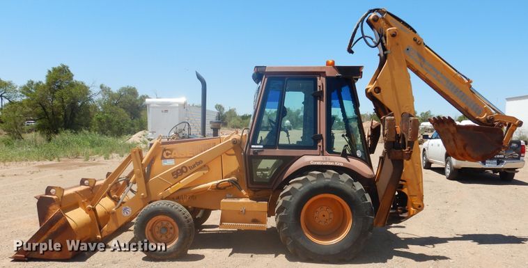 image for item HO9830 1993 Case 590  Turbo backhoe