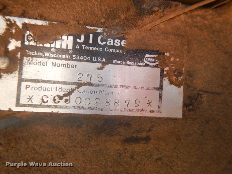 image for item HO9840 Case IH 275  tractor