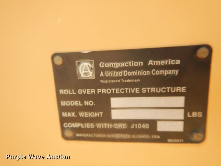 image for item HO9849 1996 Hypac C530A  pneumatic roller