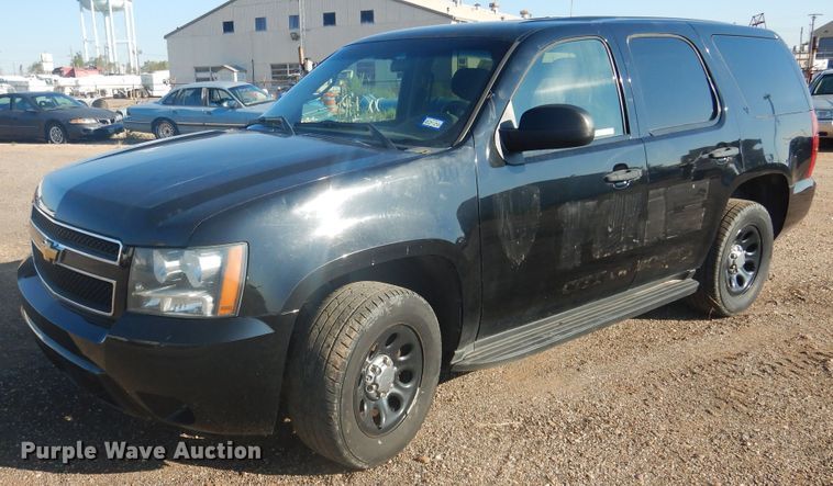 image for item HO9854 2012 Chevrolet Tahoe Police  SUV