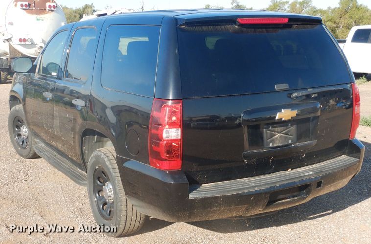 image for item HO9854 2012 Chevrolet Tahoe Police  SUV