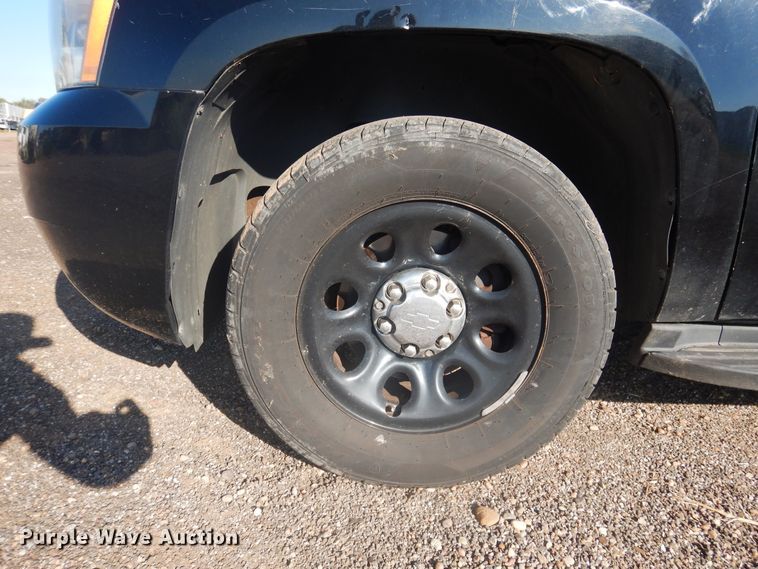 image for item HO9854 2012 Chevrolet Tahoe Police  SUV