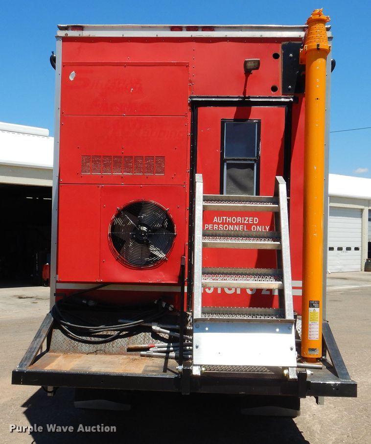 image for item HO9869 1988 Ford Cargo 7000  command center rescue truck