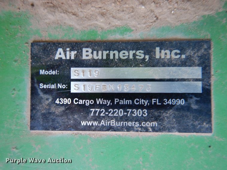 image for item HO9884 AirBurners S119 air burner