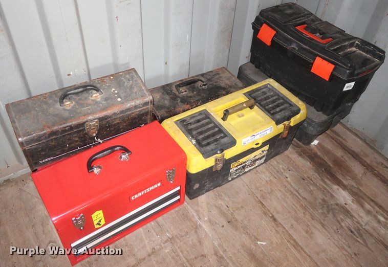 image for item HT9518 (6) toolboxes with tools