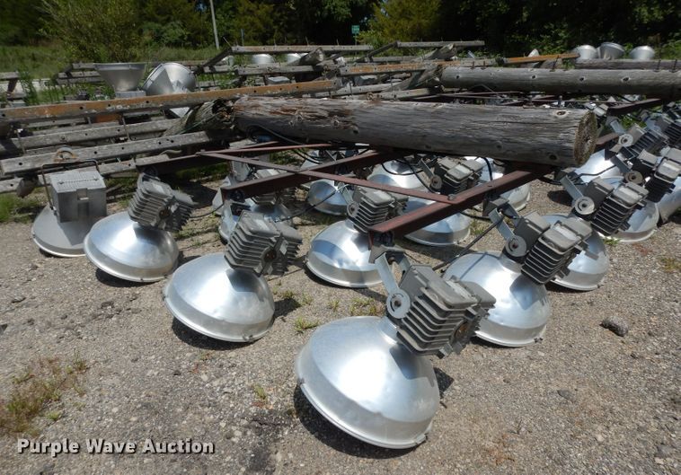 image for item HV9488 (2) sections of Halide ballfield lights