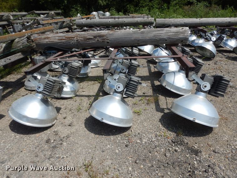image for item HV9488 (2) sections of Halide ballfield lights