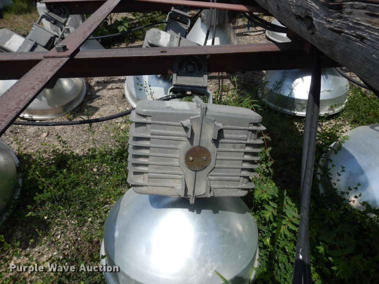 image for item HV9488 (2) sections of Halide ballfield lights