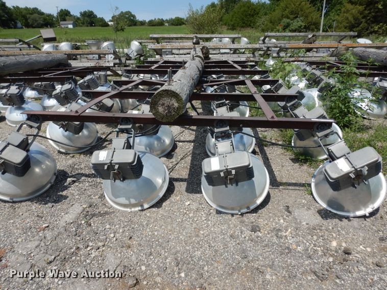 image for item HV9489 (2) sections of Halide ballfield lights