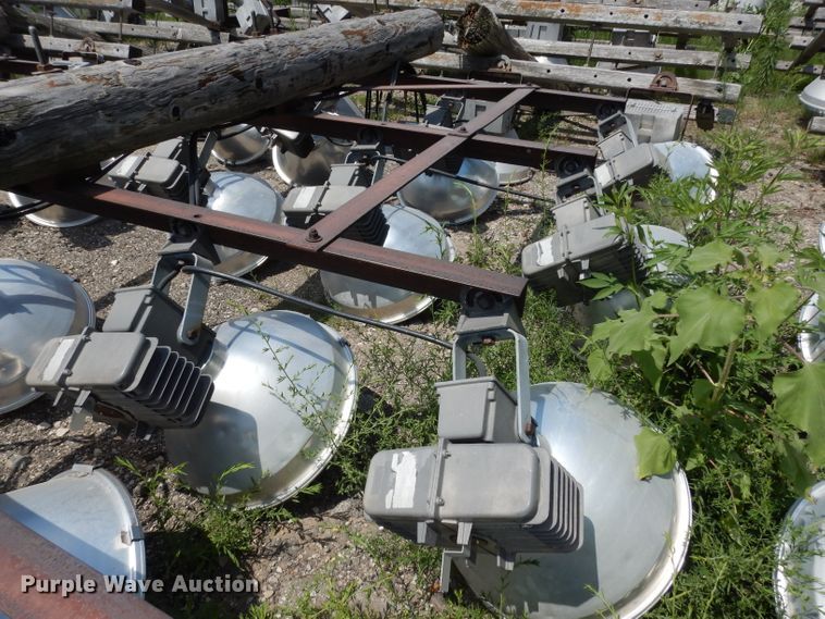 image for item HV9489 (2) sections of Halide ballfield lights