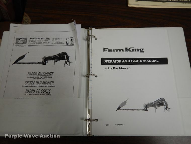 image for item HY9507 Enorossi BFS270H sickle mower