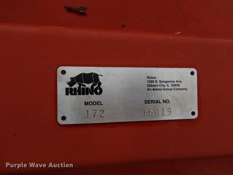 image for item HY9517 Rhino 172 rotary mower