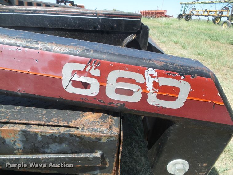 image for item DD0387 DewEze 660 hydraulic bale bed