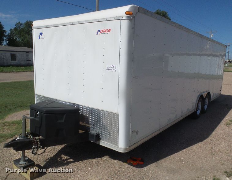 image for item DD0399 2011 Pace American enclosed cargo trailer
