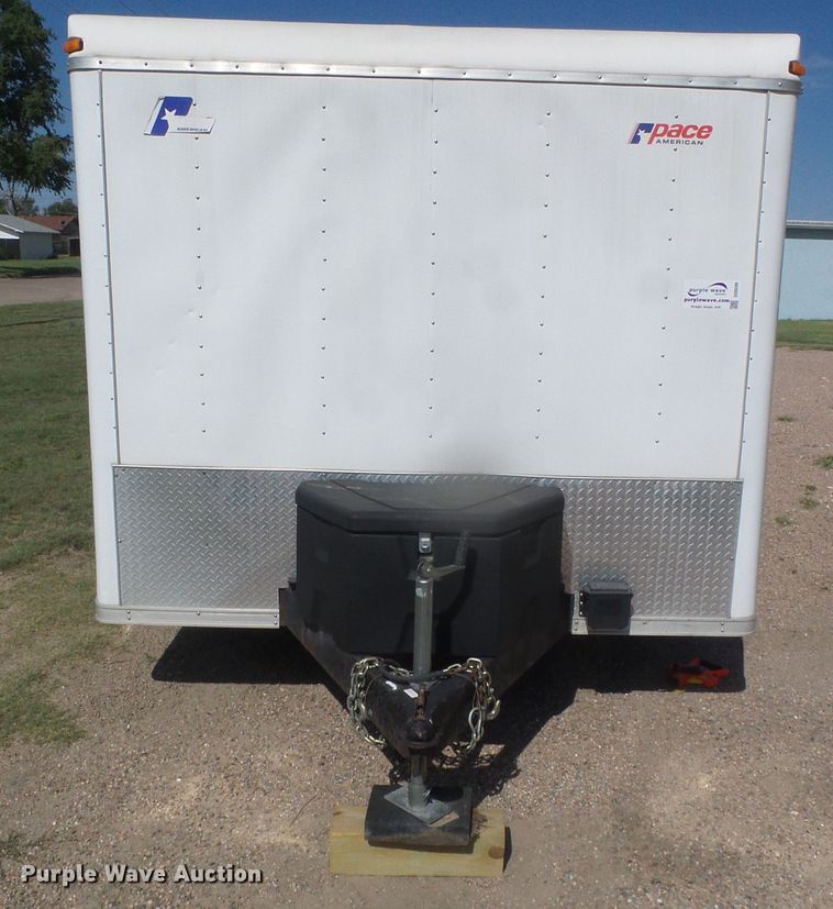 image for item DD0399 2011 Pace American enclosed cargo trailer