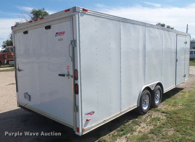 image for item DD0399 2011 Pace American enclosed cargo trailer