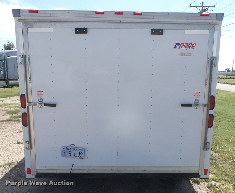 image for item DD0399 2011 Pace American enclosed cargo trailer