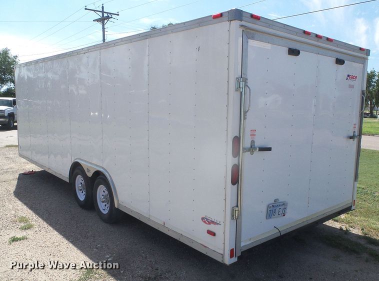 image for item DD0399 2011 Pace American enclosed cargo trailer