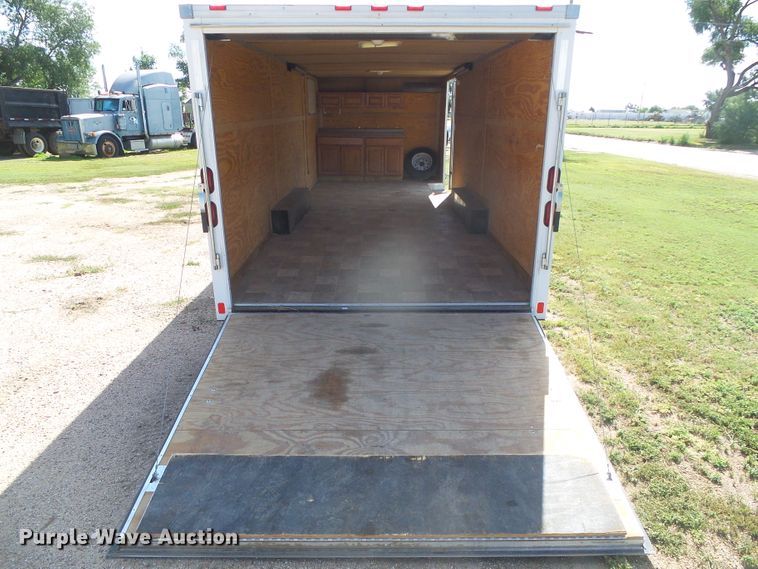 image for item DD0399 2011 Pace American enclosed cargo trailer