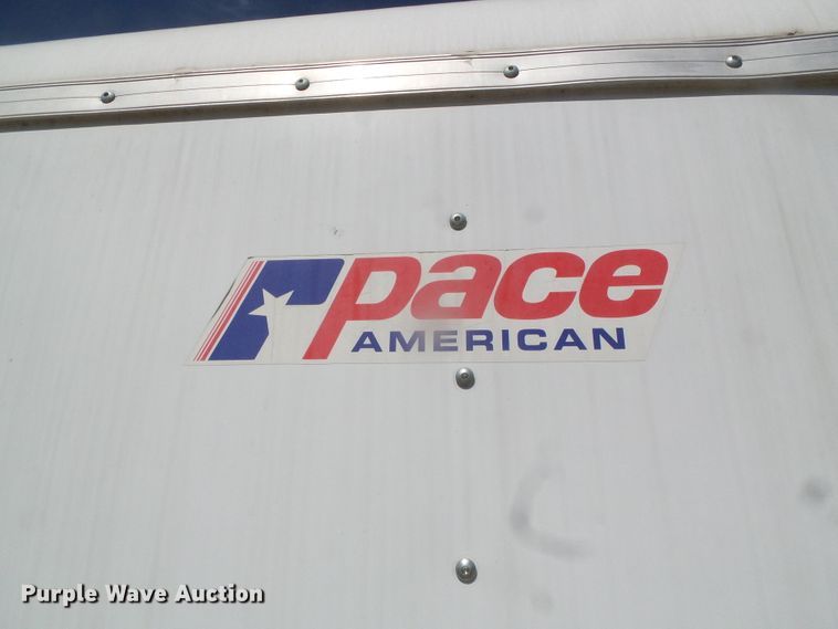 image for item DD0399 2011 Pace American enclosed cargo trailer