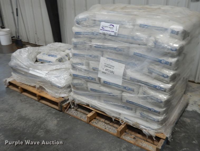 image for item DF5156 Approximately 88 bags of Ash Grove Portland cement