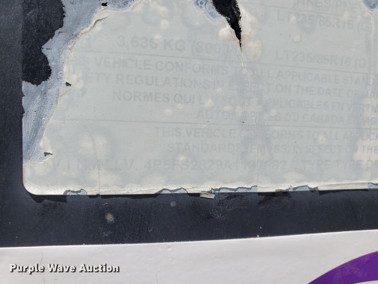 image for item DF7537 2010 PJ FS282 equipment trailer