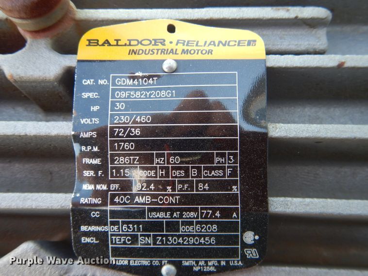 image for item DG4525 GSI bin blower assembly