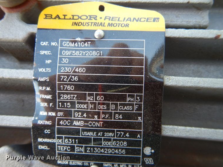 image for item DG4525 GSI bin blower assembly