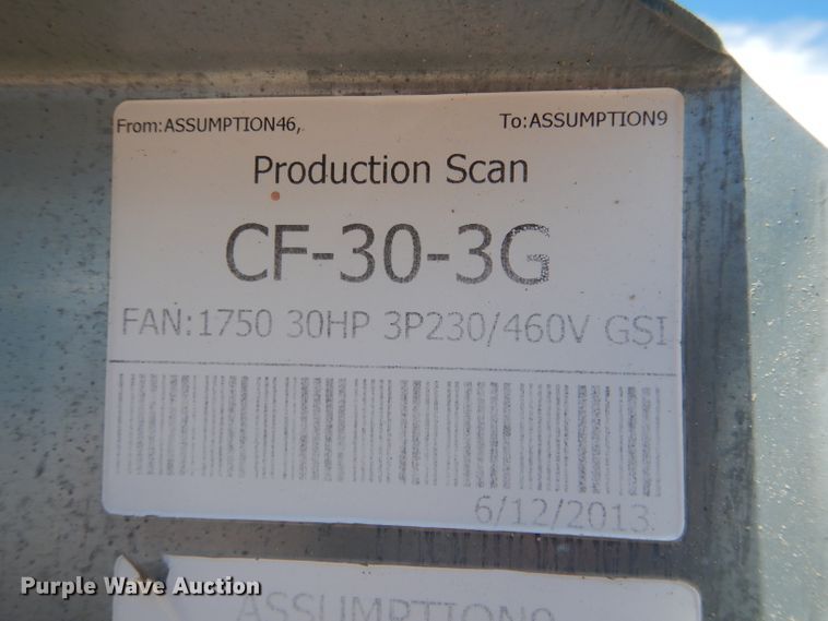 image for item DG4525 GSI bin blower assembly