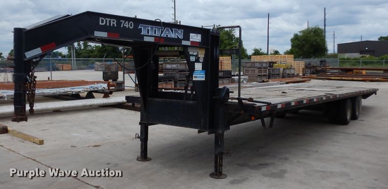 image for item DG6870 2011 Titan BF8740 equipment trailer