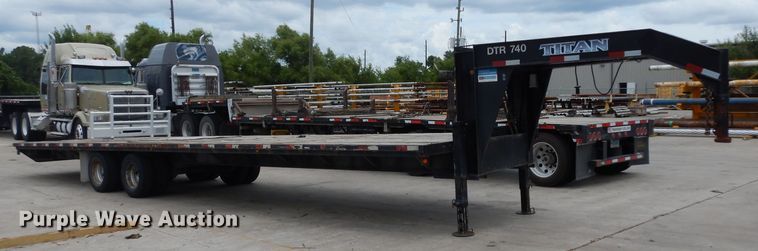 image for item DG6870 2011 Titan BF8740 equipment trailer
