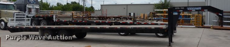 image for item DG6870 2011 Titan BF8740 equipment trailer