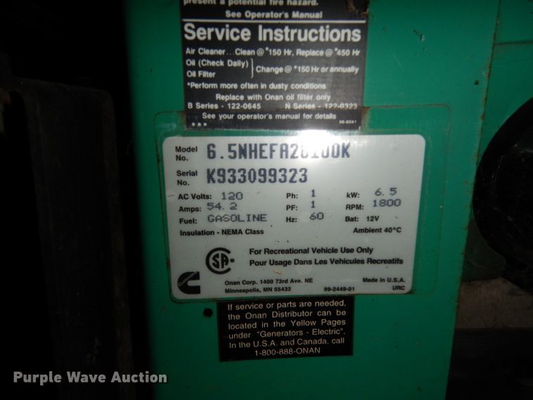 image for item DG6879 1994 Winnebago WCG32RQ  RV