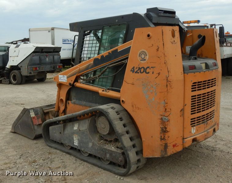 image for item DG6883 Case 420CT  tracked skid steer loader