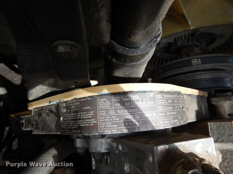 image for item DG6884 1997 Ford LT8000  dump truck