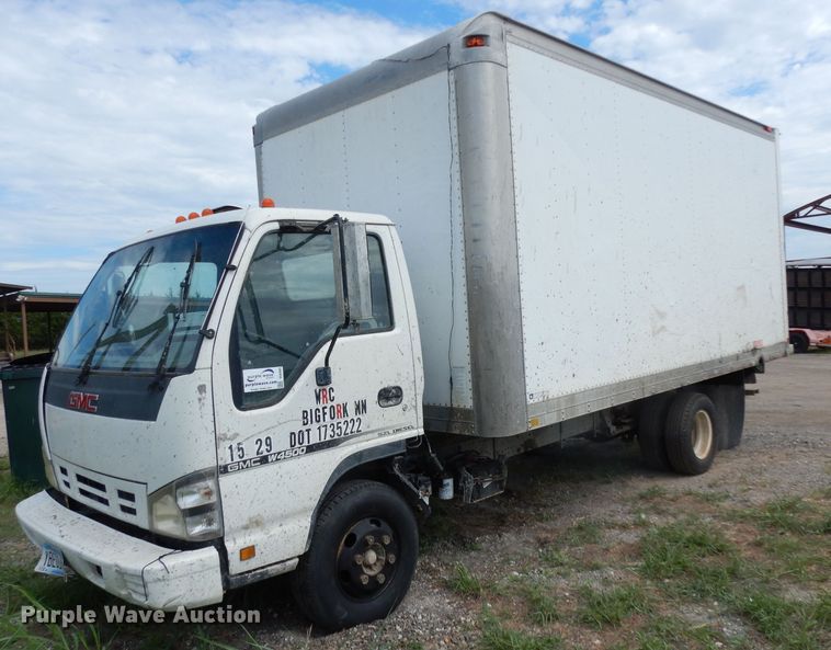 image for item DG6885 2007 GMC W4500  box truck