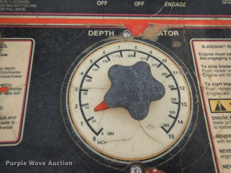 image for item DG6888 Multi Quip PS706026 concrete saw