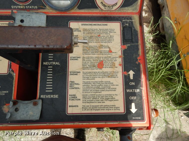 image for item DG6888 Multi Quip PS706026 concrete saw