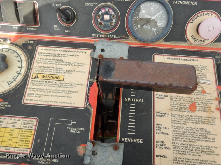 image for item DG6888 Multi Quip PS706026 concrete saw