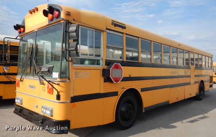 image for item DH6578 1992 Thomas Built Saf-T-Liner MVP  school bus