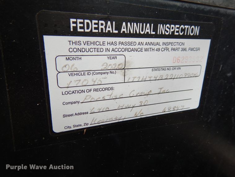 image for item DH6579 2001 Thomas Built M2001  school bus