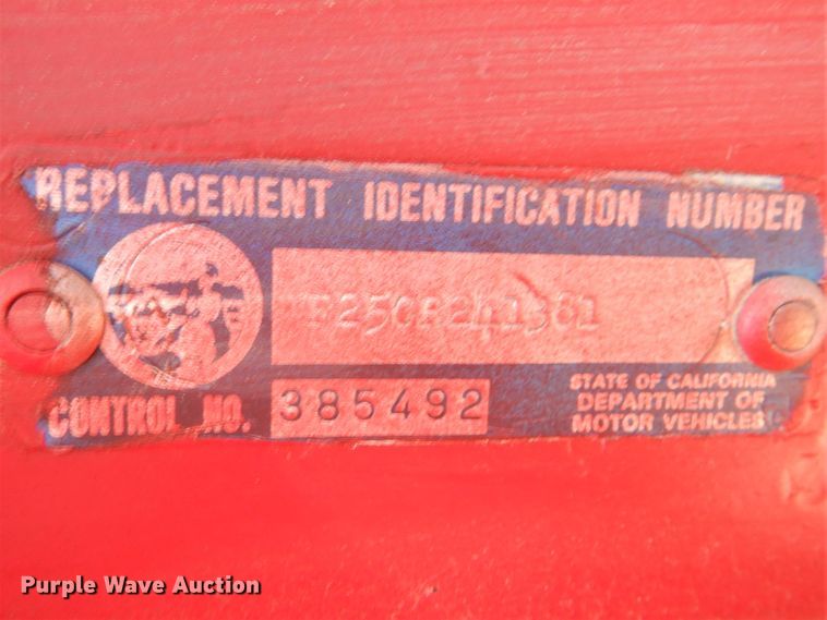 image for item DI0344 1964 Ford  pickup truck