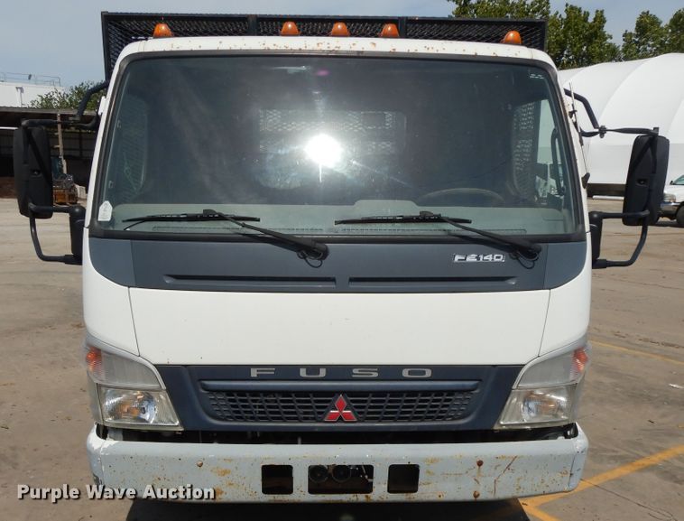 image for item DJ3471 2007 Mitsubishi Fuso FE  flatbed truck