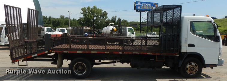image for item DJ3471 2007 Mitsubishi Fuso FE  flatbed truck