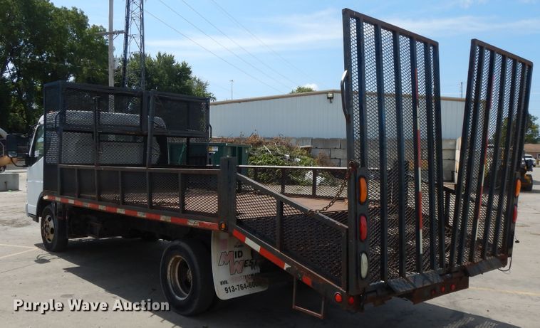 image for item DJ3471 2007 Mitsubishi Fuso FE  flatbed truck