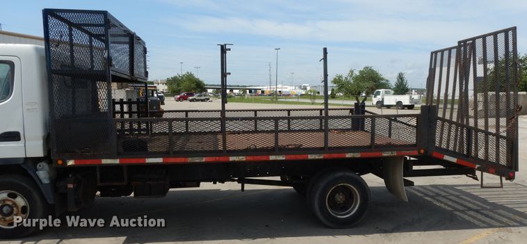 image for item DJ3471 2007 Mitsubishi Fuso FE  flatbed truck