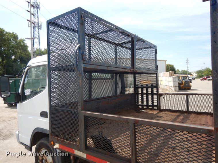 image for item DJ3471 2007 Mitsubishi Fuso FE  flatbed truck