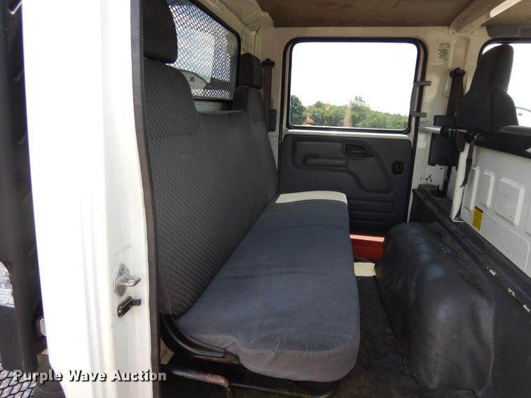 image for item DJ3474 2011 Isuzu NPR  flatbed truck