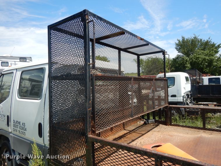 image for item DJ3475 2002 Mitsubishi Fuso FE  flatbed truck