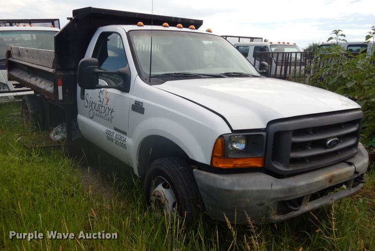 image for item DJ3480 2000 Ford F450 Super Duty  dump truck